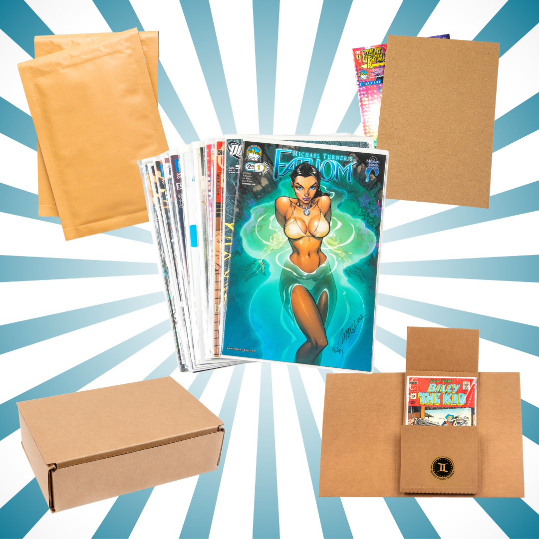 Shipping Ungraded Comic Books