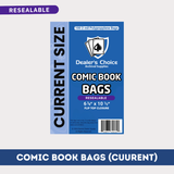 COMIC BOOK BAGS - CURRENT SIZE