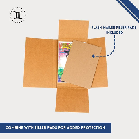 GEMINI COMIC FLASH MAILERS & FILLER PADS BUNDLE