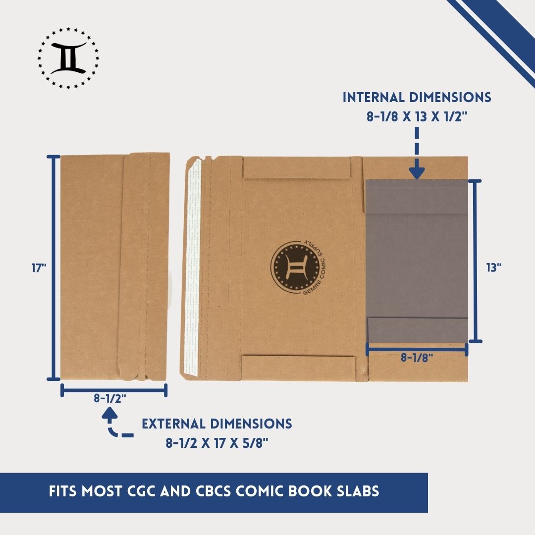 GEMINI GRADED COMIC BOOK MAILERS Gemini Comic Supply