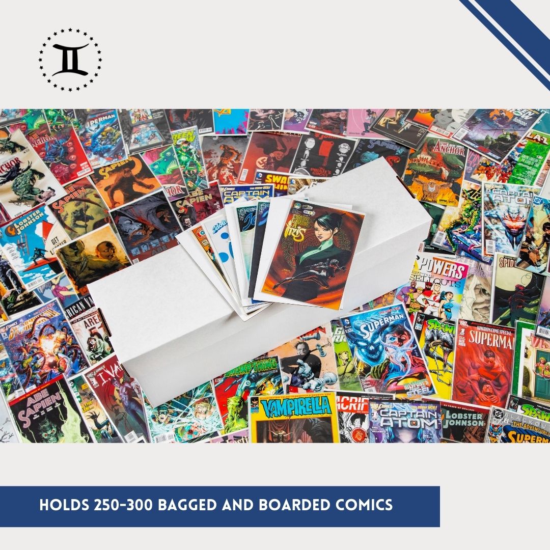 Comic Time Box GEMINI LONG COMIC STORAGE BOX – Gemini Comic Supply