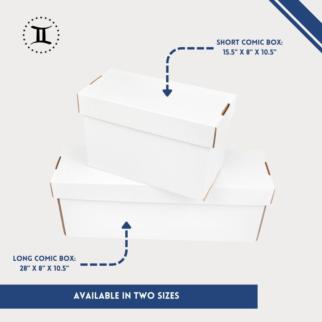 SHORT COMIC STORAGE BOX – Gemini Comic Supply