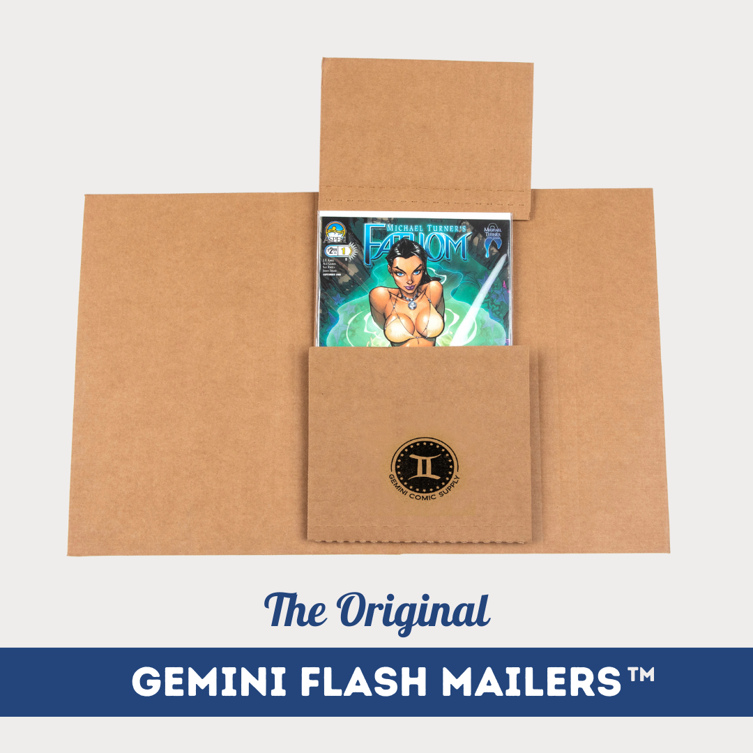 GEMINI COMIC FLASH MAILERS™ Gemini Comic Supply