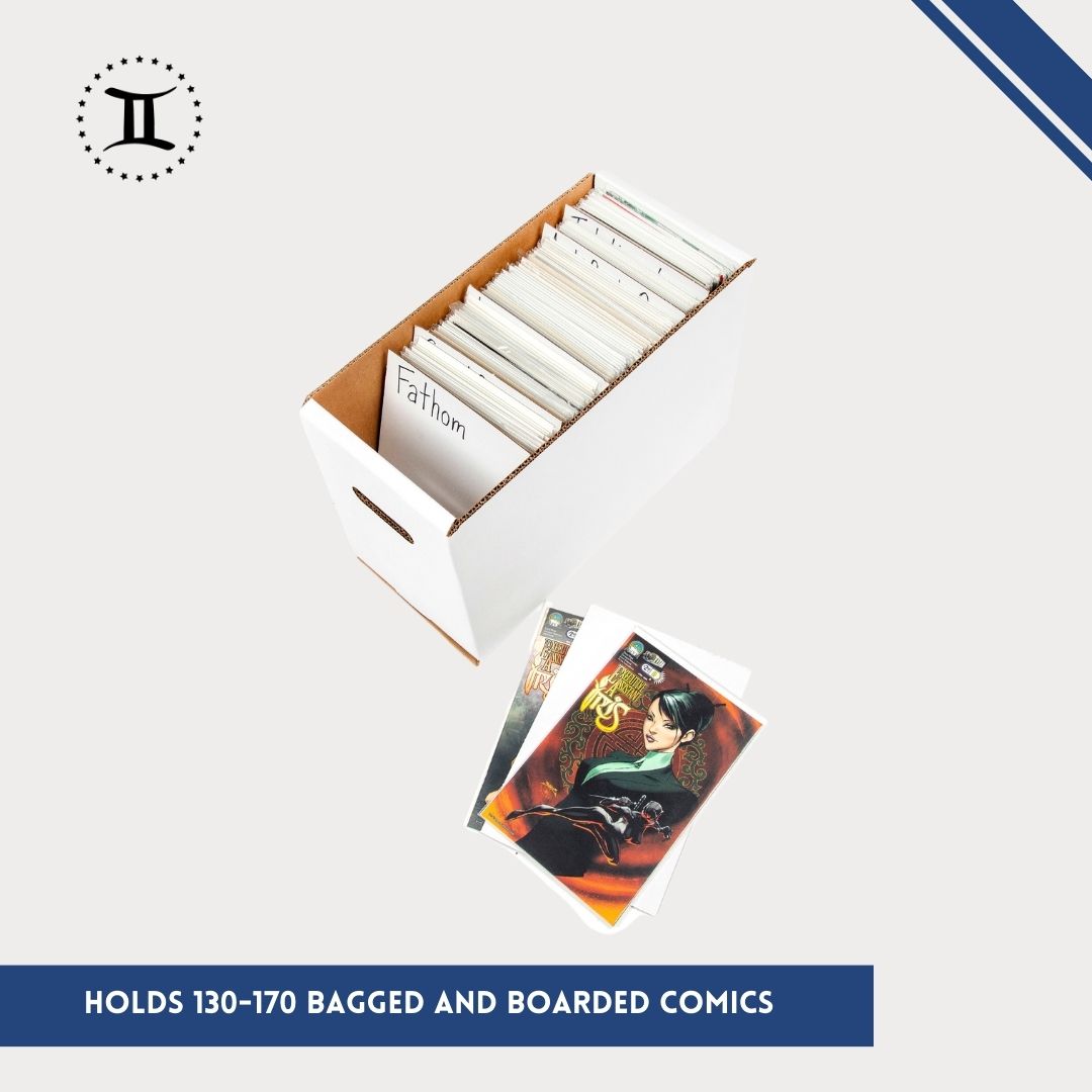 THICK-GRIP COMIC STORAGE BOX - SHORT
