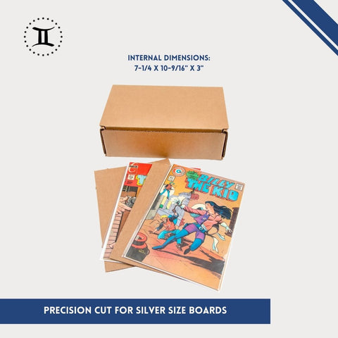 COMIC BOX MAILER KITS - SILVER SIZE