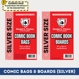 COMIC BOOK BAGS & BOARDS BUNDLE - SILVER SIZE